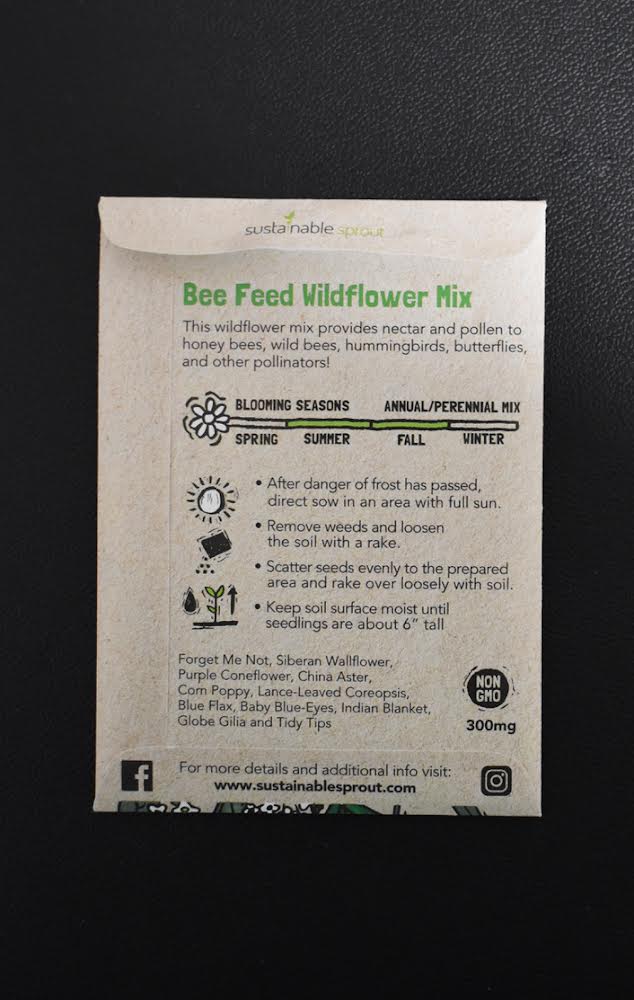 Seed Sprouting Kit with Pollinator Seeds