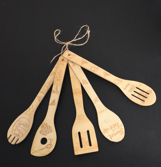 Bee Utensil Cooking Set (5 piece)