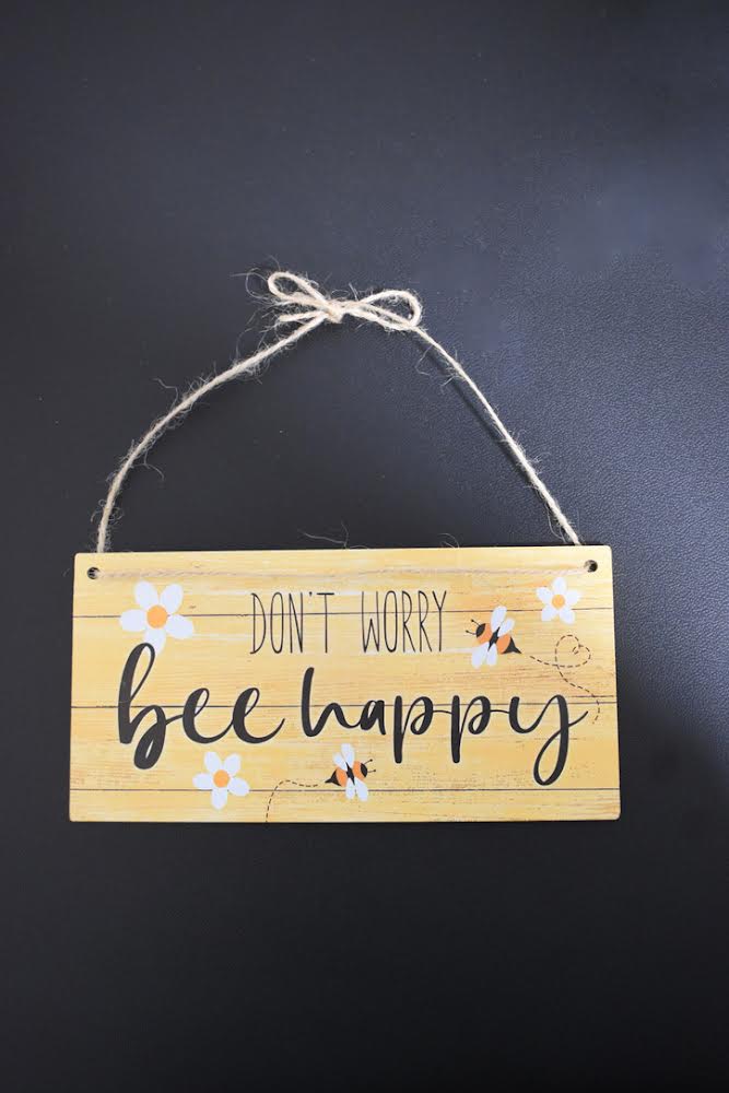 Hanging Wooden Sign Decoration